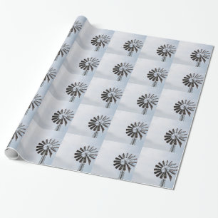 Windmill Wrapping Paper