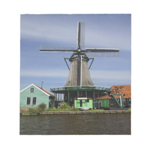 Windmill, Zaanse Schans, Holland, Netherlands 3 Notepad