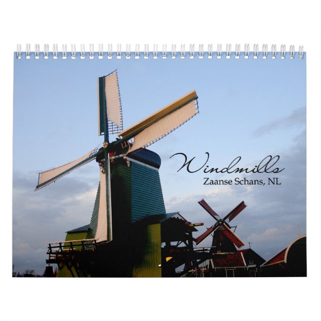 Windmills 2011 Wall Calendar (Cover)