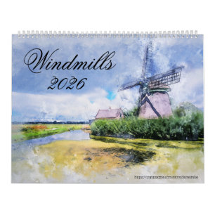 WINDMILLS 2024 Calendar