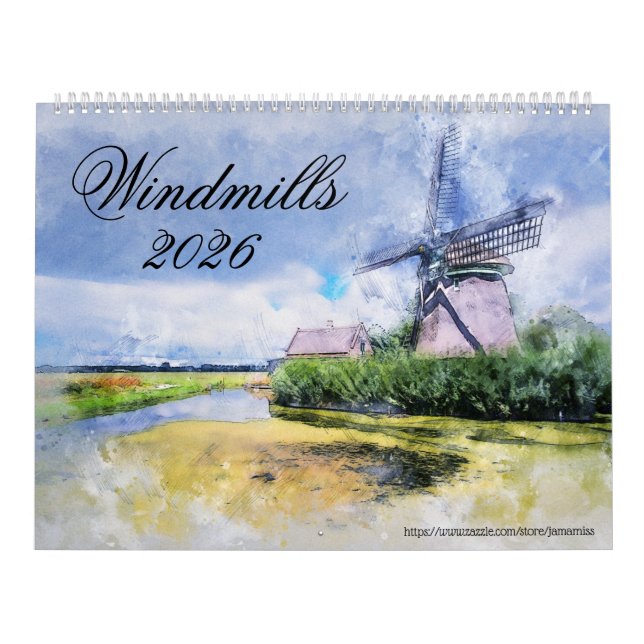 WINDMILLS 2024 Calendar (Cover)