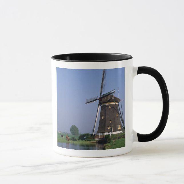 Windmills, Leidschendam, Netherlands Mug (Right)
