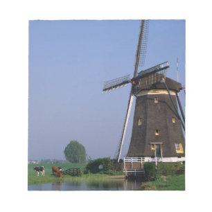 Windmills, Leidschendam, Netherlands Notepad
