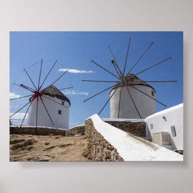 Windmills of Mykonos Poster (Front)