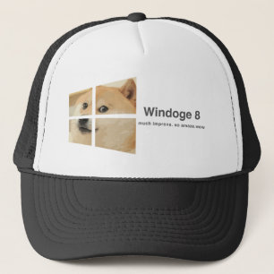 Windoge 8 trucker hat