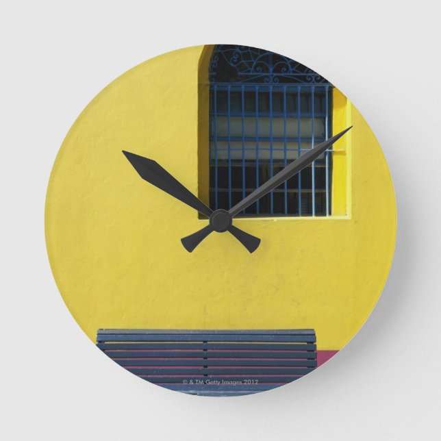 Window and Bench Round Clock (Front)