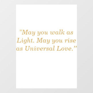 Window and MIrror Clings