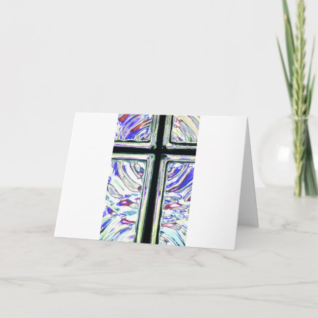 Window Art Cross 2 Card (Front)