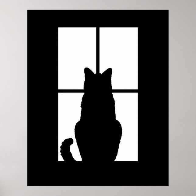 Window Cat Click to Customise Get any colour decor (Front)