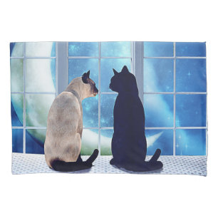 Window Cats Pillowcase