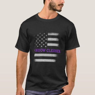 Window Cleaner American Cleaning 8 T-Shirt