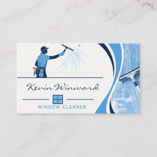 Window Cleaner Business Card