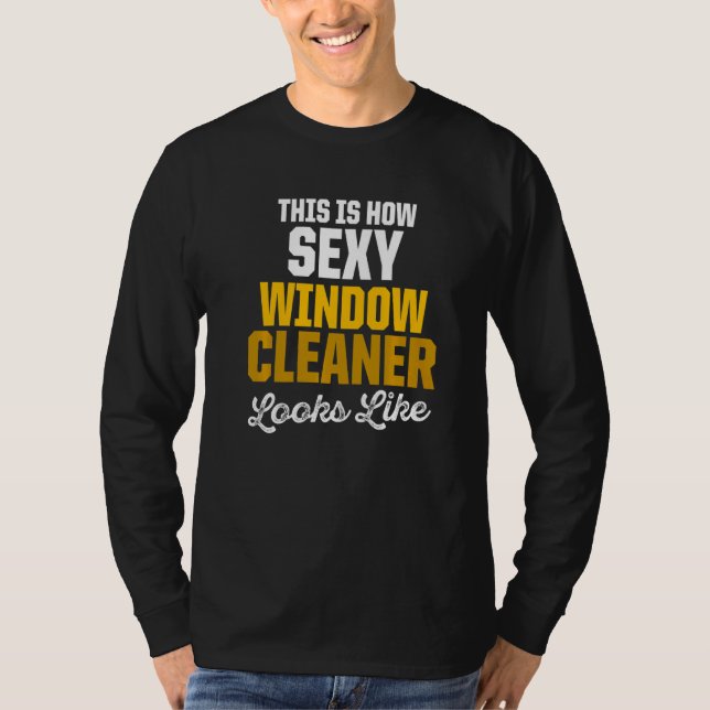 Window Cleaner   Cleaning     10 T-Shirt (Front)