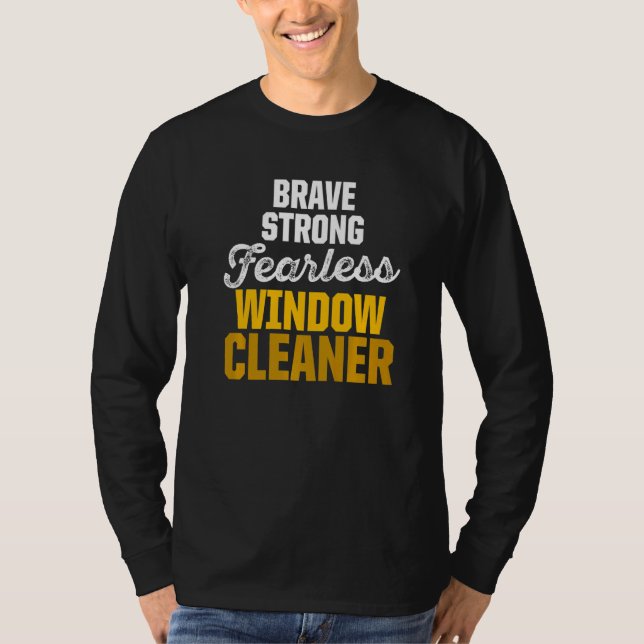 Window Cleaner   Cleaning     11 T-Shirt (Front)