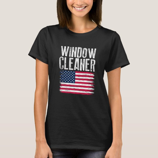 Window Cleaner   Cleaning     40 T-Shirt (Front)