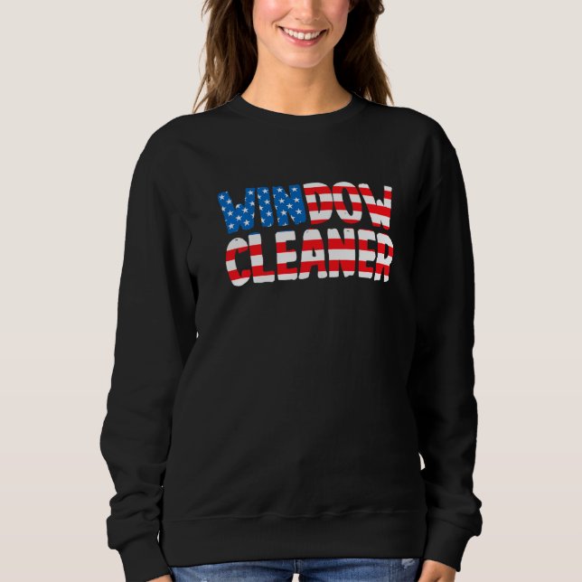 Window Cleaner Cleaning  43 Sweatshirt (Front)