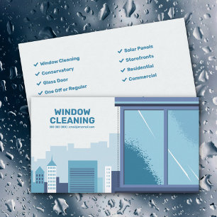 Window Cleaning  Business Card