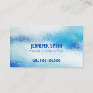 Window Cleaning Business Card