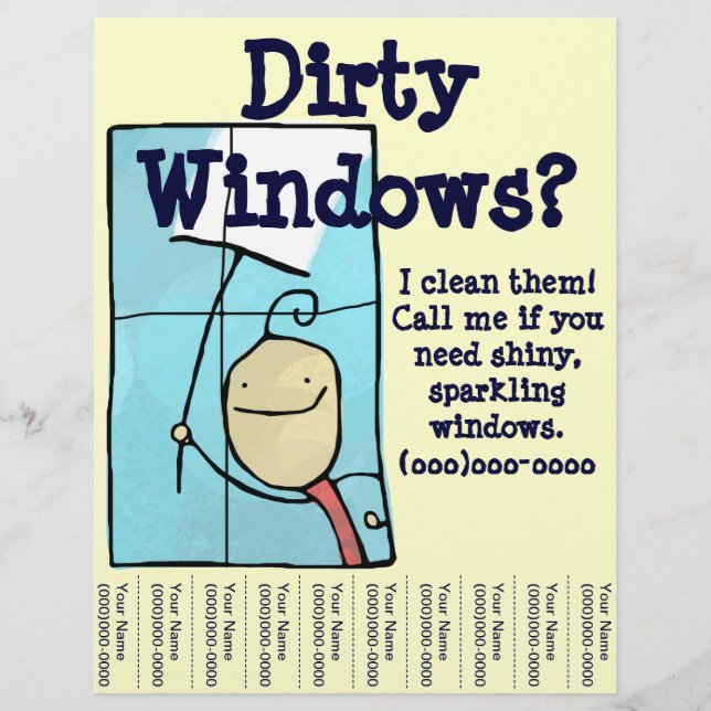 Window Cleaning Flyer (Front)