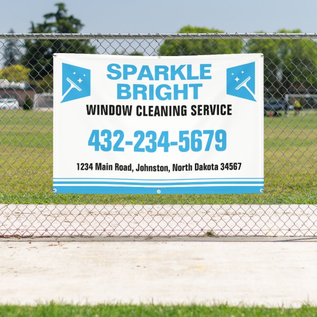 Window Cleaning Service Banner (Insitu)