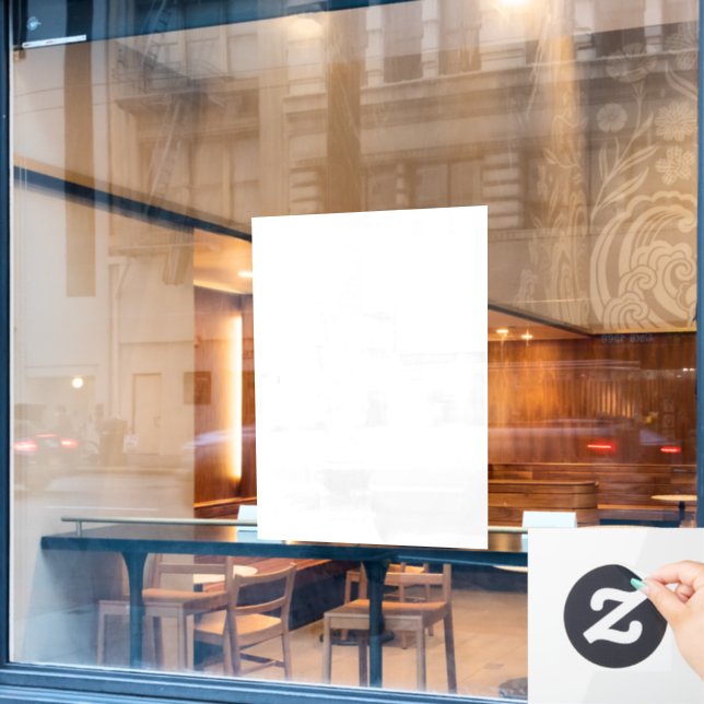 Window Cling (Cafe Window)