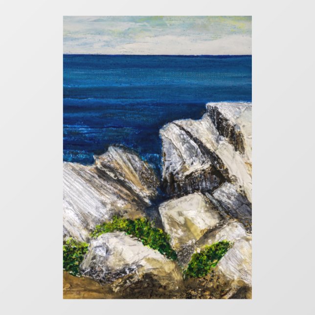 Window Cling - On The Rocks (Sheet)