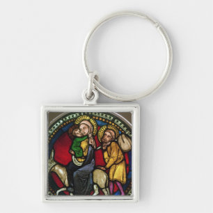 Window Depicting the Flight into Egypt Key Ring