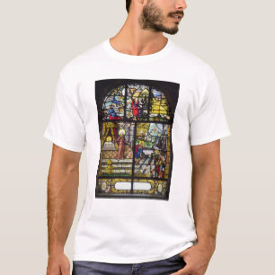 Window depicting the Gathering of the Manna T-Shirt