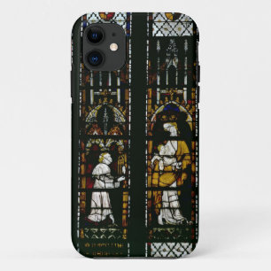 Window depicting the Virgin and Raoul de Ferrieres Case-Mate iPhone Case