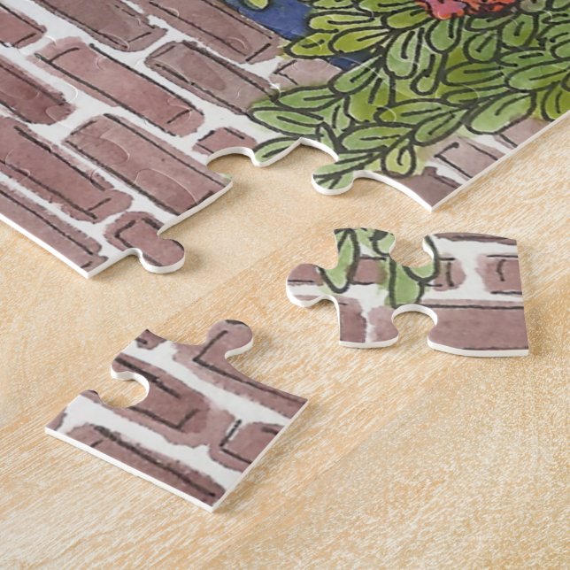 Window Flower Box Jigsaw Puzzle (Side)