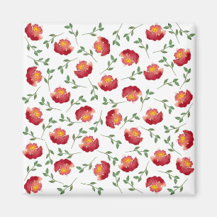 Window Flower Boxes Magnet