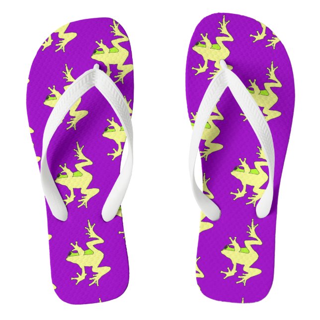 Window Frog slippers Jandals (Footbed)