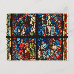 Window from the Chapel of the Virgin Postcard