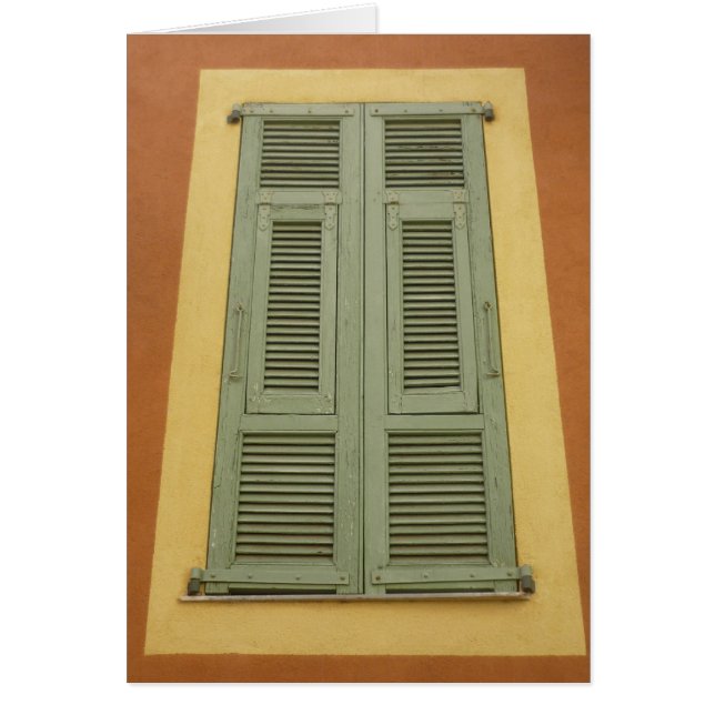 window green shutter (Front)