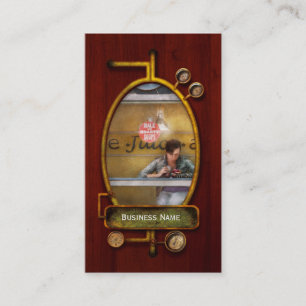 Window - Hoboken, NJ - Hale and Hearty Soups Business Card