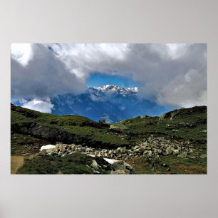 Window in the Clouds Poster