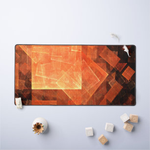 Window Light Abstract Art Desk Mat