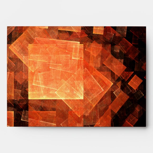 Window Light Abstract Art Envelope (Front)