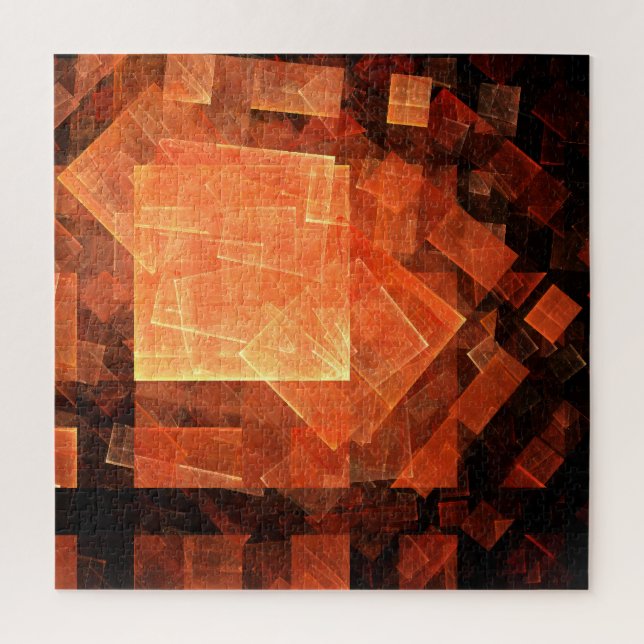 Window Light Abstract Art Jigsaw Puzzle (Vertical)