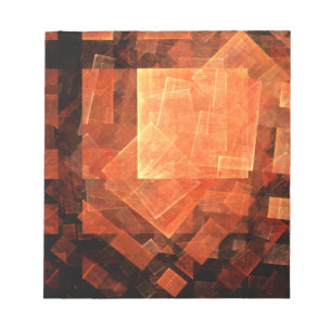 Window Light Abstract Art Notepad