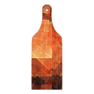 Window Light Abstract Art Paddle Cutting Board