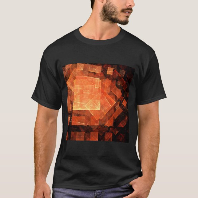 Window Light Abstract Art T-Shirt (Front)