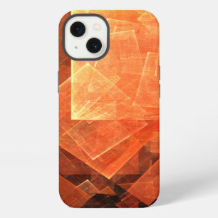 Window Light Modern Geometric Squares Abstract Art iPhone 13 Case