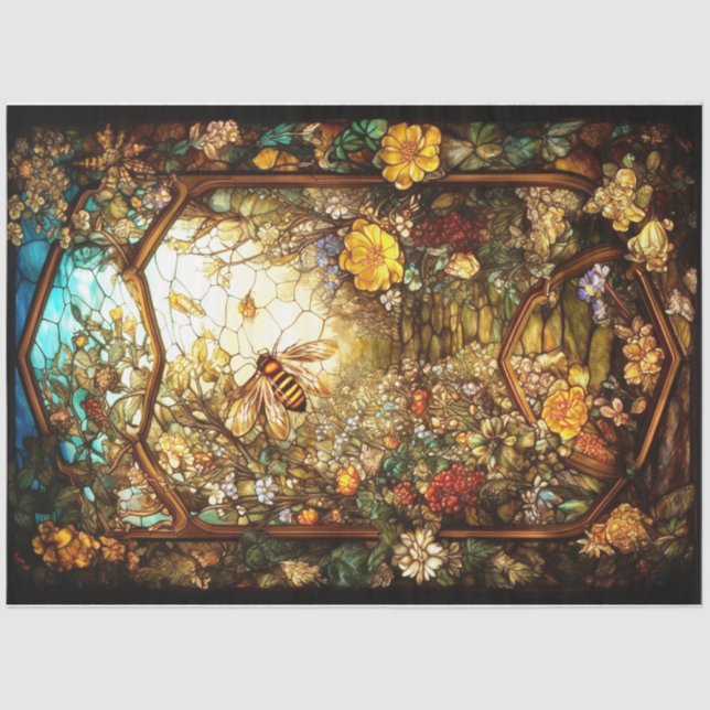 Window of Autumn Tissue Paper (Front)