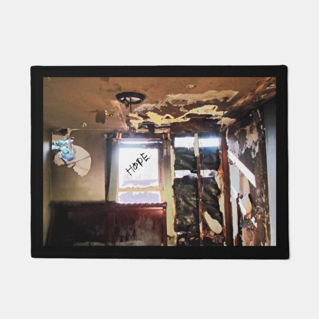 Window of Poverty Doormat (Front)