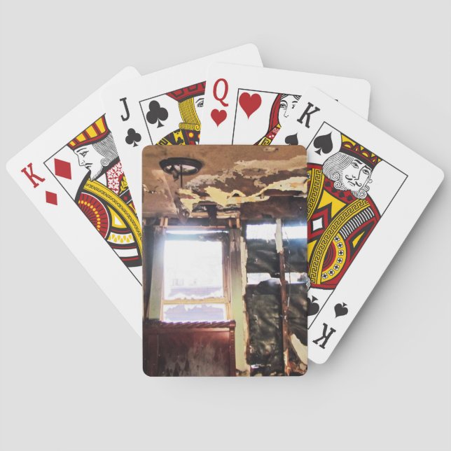 Window of Poverty Playing Cards (Back)