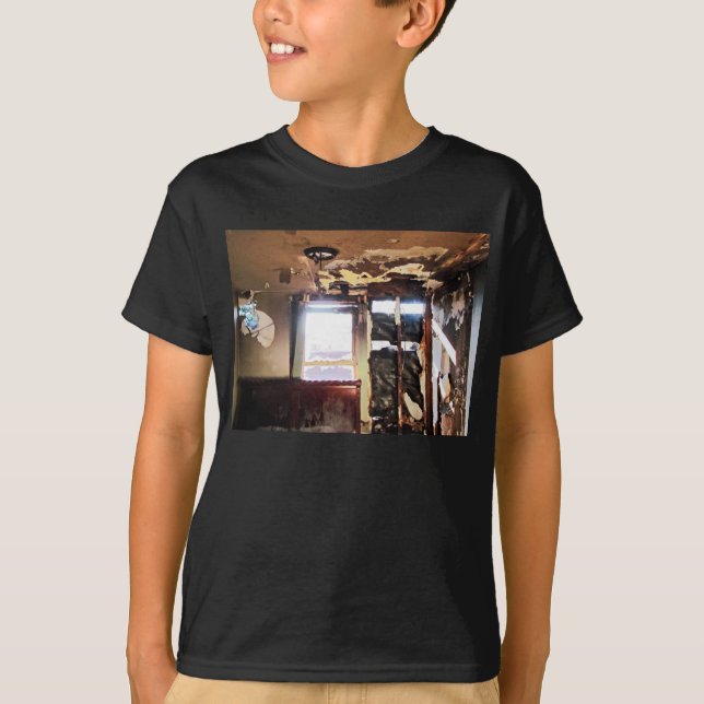 Window of Poverty  T-Shirt (Front)