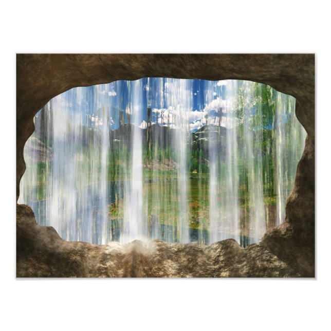 Window on the Cwm Photo Print (Front)