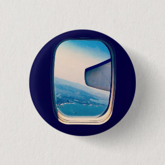 Window Seat 3 Cm Round Badge