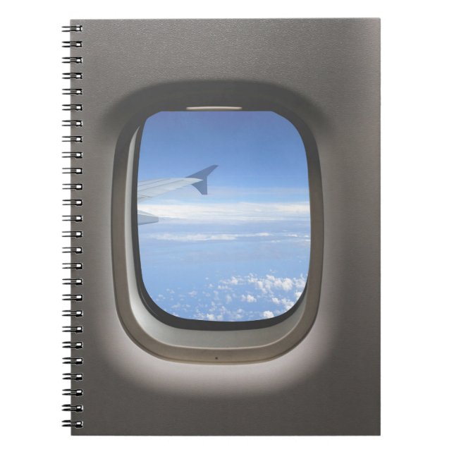 Window Seat Spiral Notebook (Front)
